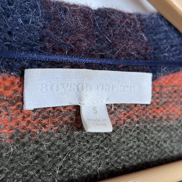 Adyson Parker Wool & Alpaca Blend Colorful Long Cardigan Size Small - Picture 4 of 6